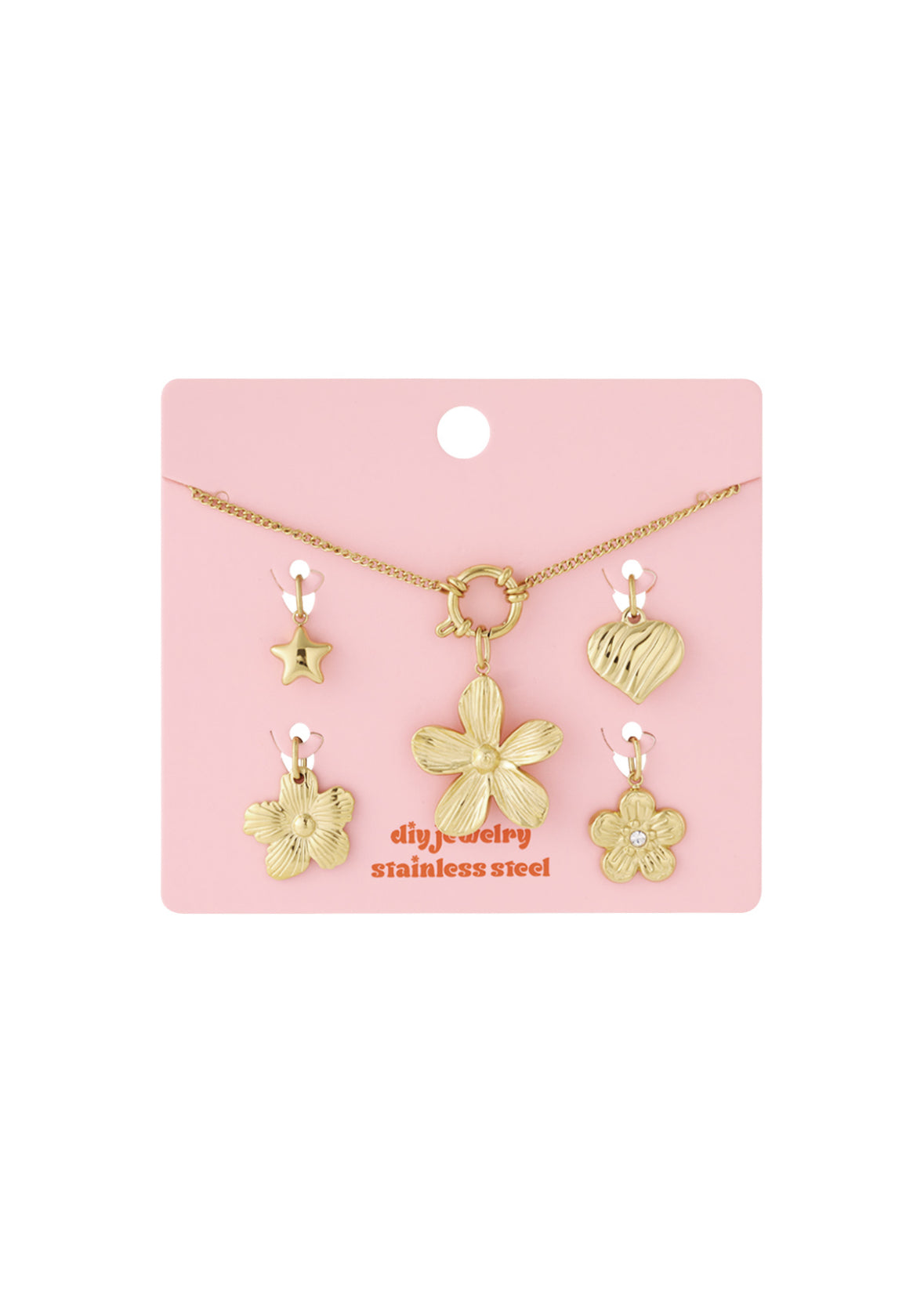 DIY bloemenketting