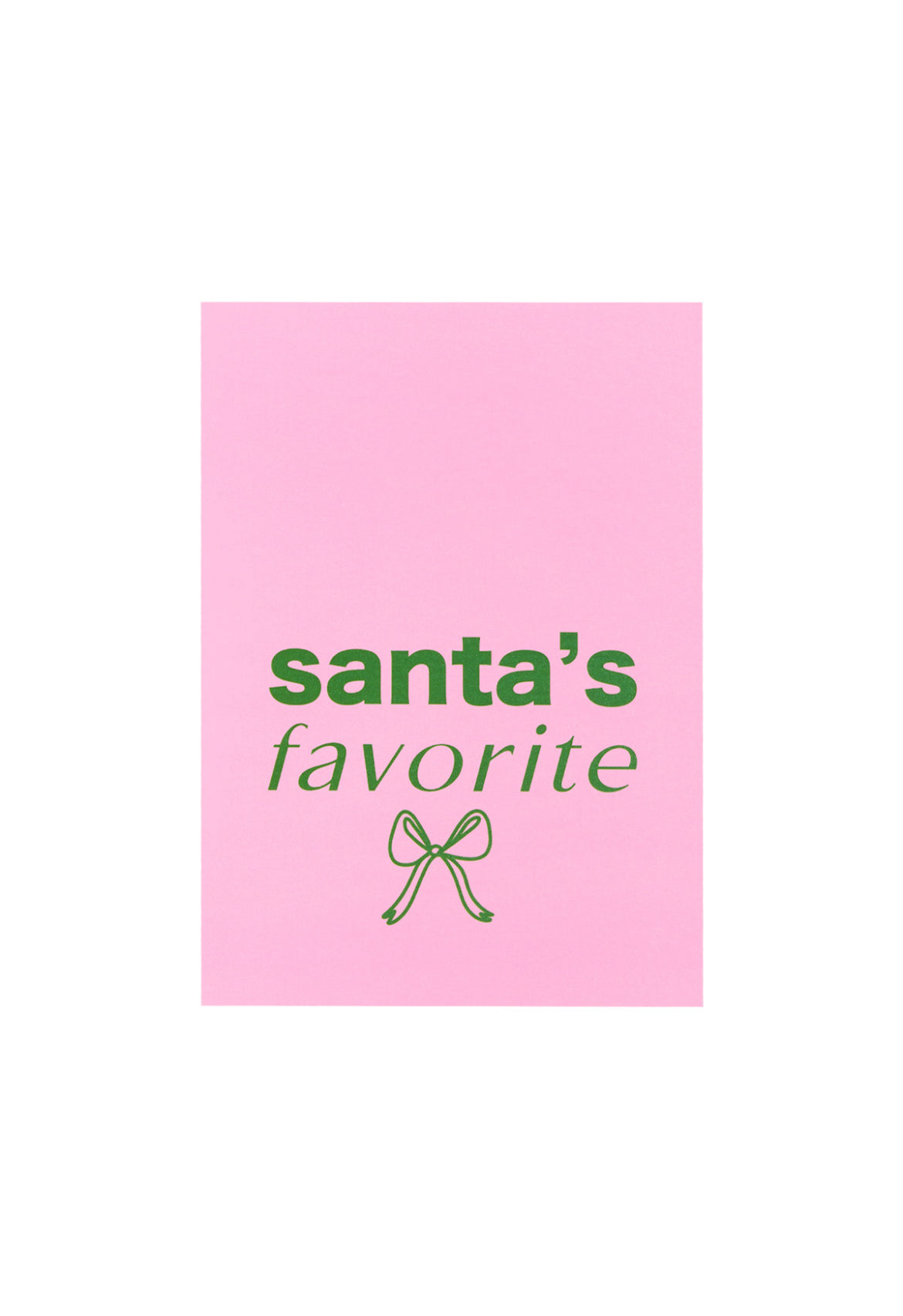 Santa’s favorite