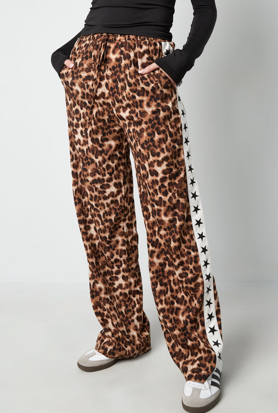 Broek met panterprint