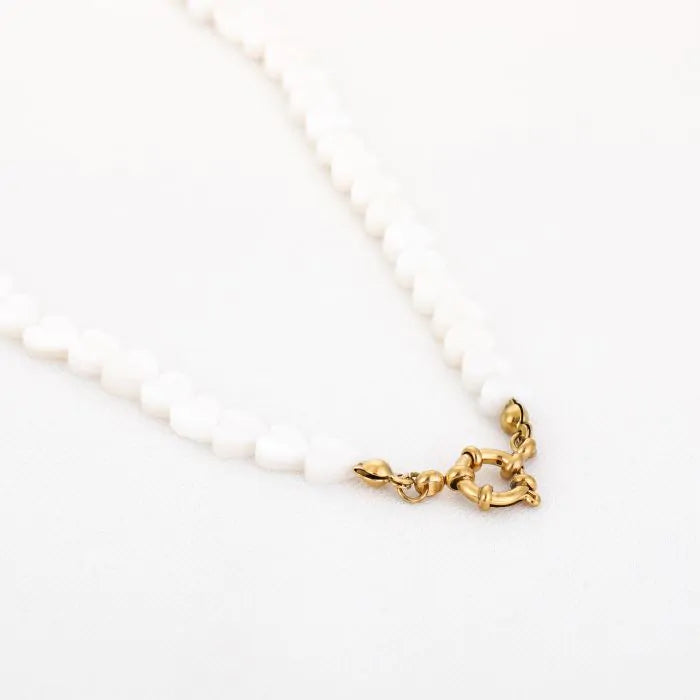 Zomer hartjes ketting