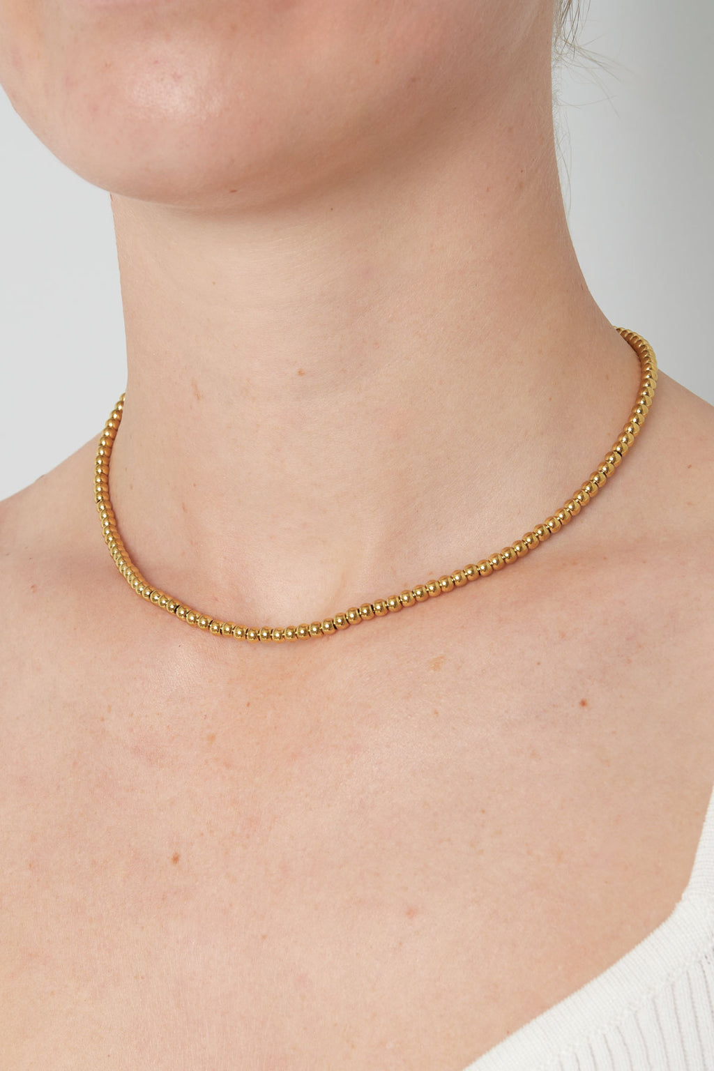 Klassieke kralenketting -5mm