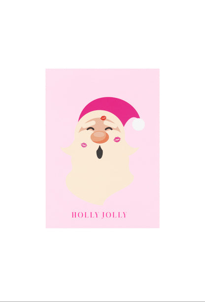 Holly jolly kaart