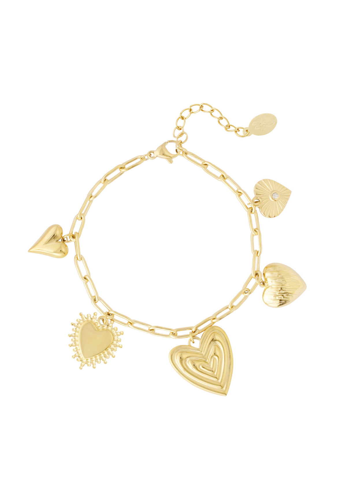 Bedelarmband flower love