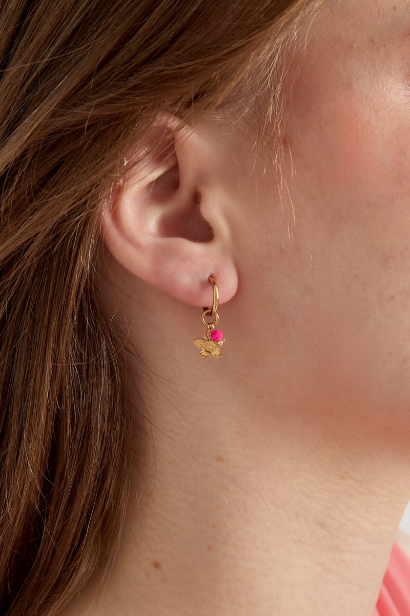 pearl blossom oorbellen