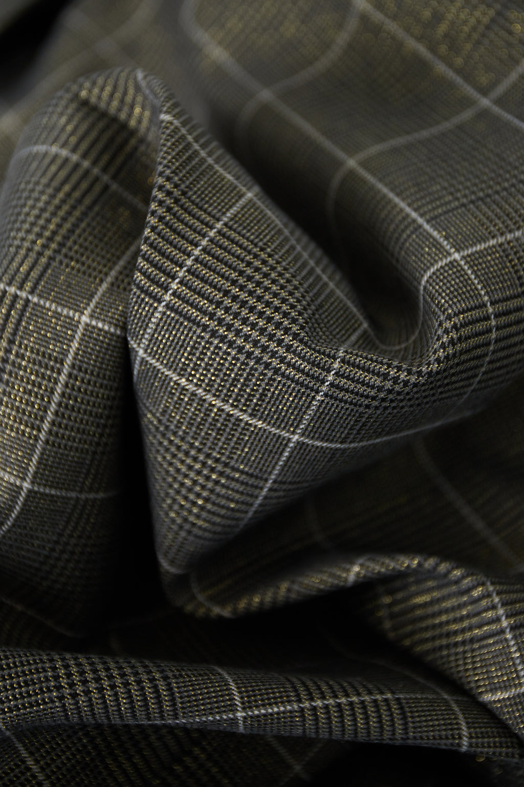 Polyestervezel Vrouwen Suit Set Conservatief Geruit Herfst/Winter