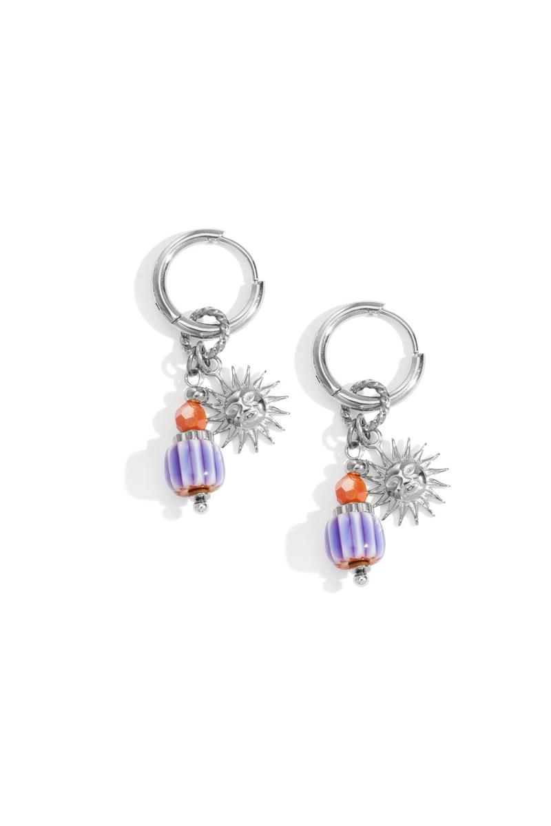 Sun Happy Charm oorbellen