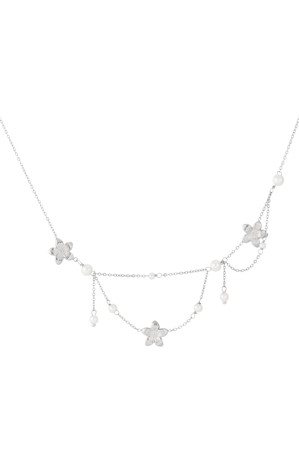 Dubbele problemen bloem ketting