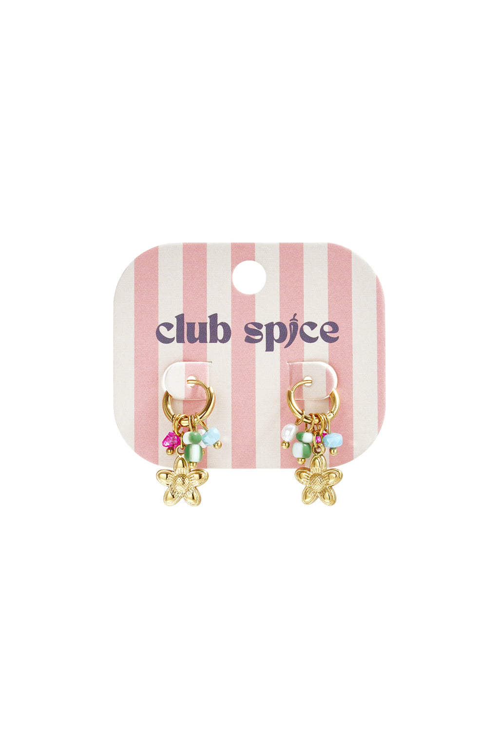 Roestvrijstalen hangende oorbellen met bloemmotief, casual, dagelijks en romantisch, dames sieraden