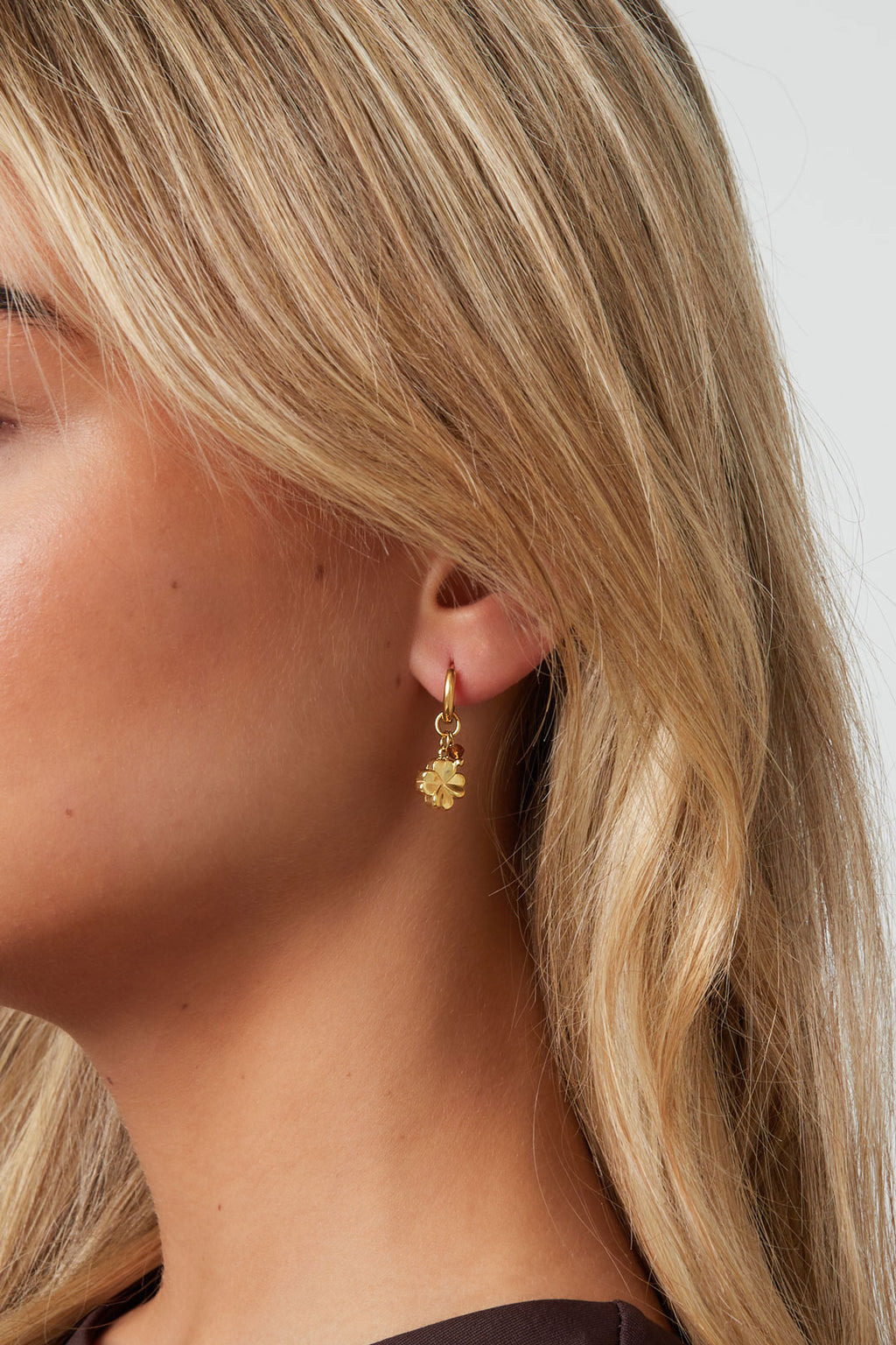 Flower power oorbellen