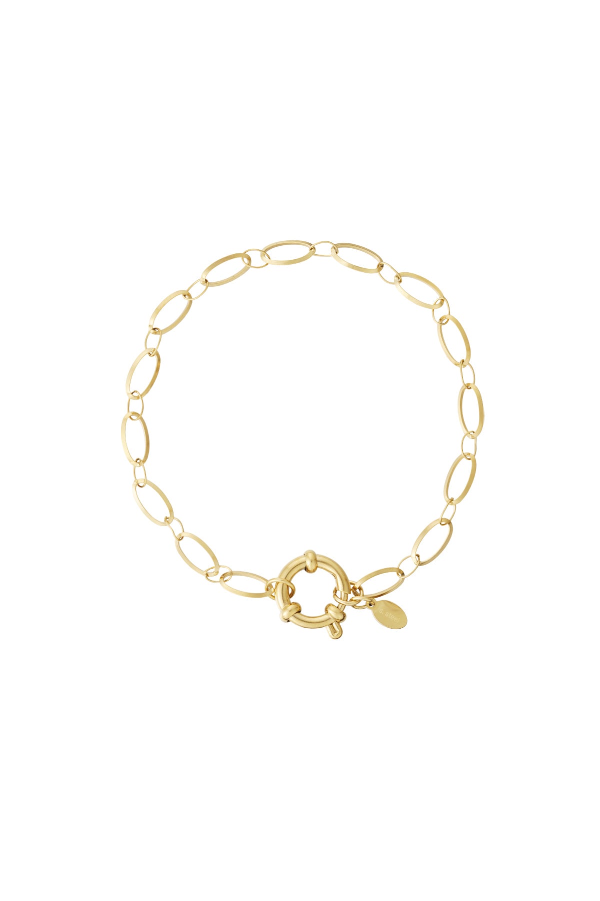 Roestvrijstalen kettingarmbanden, ketting DIY, dagelijkse eenvoudige serie, damessieraden