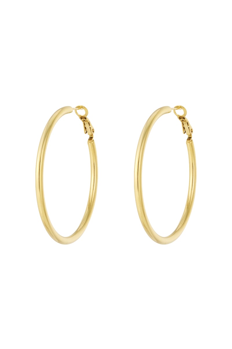 Basis Hoop earrings L