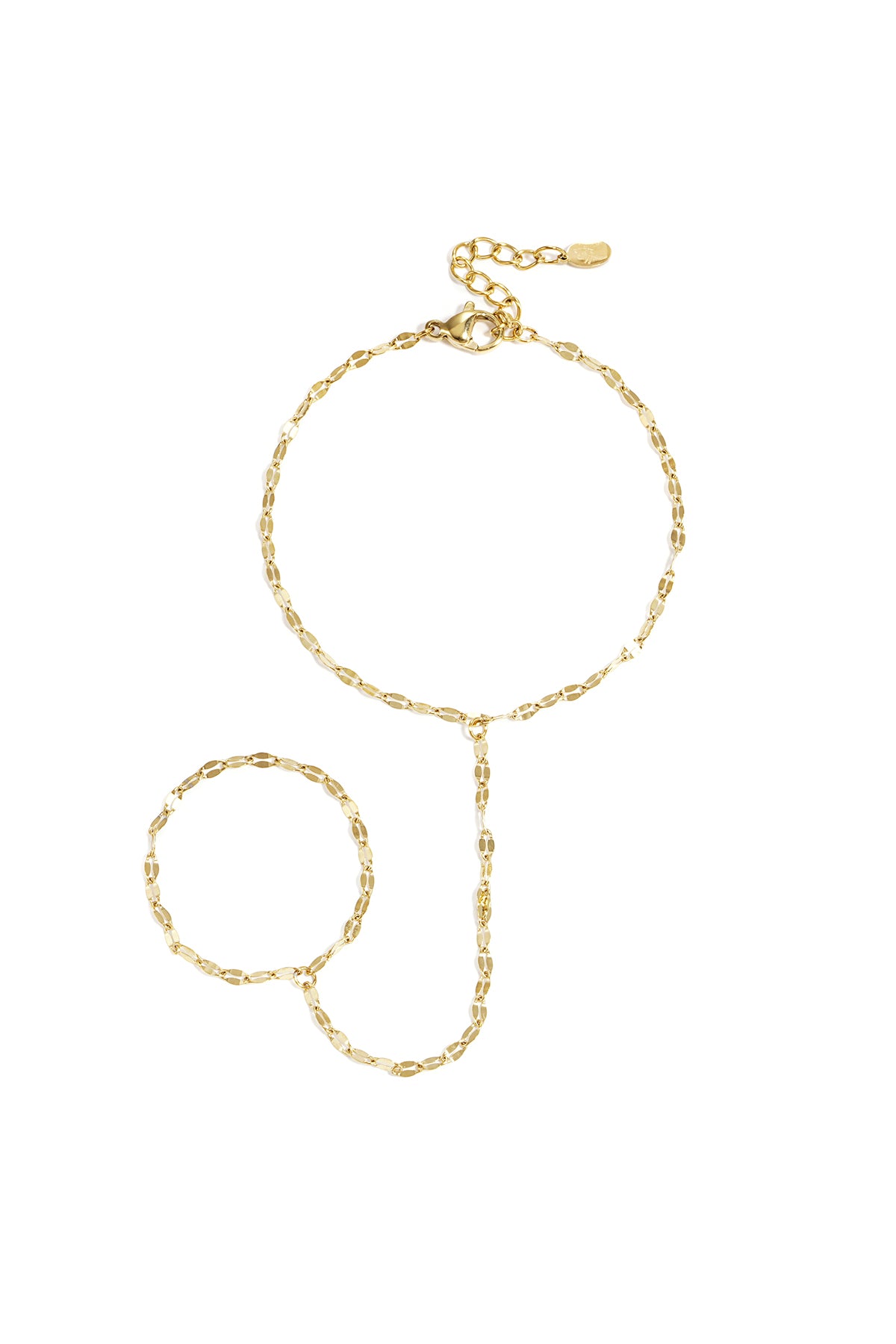 Hand chain met chunky ketting