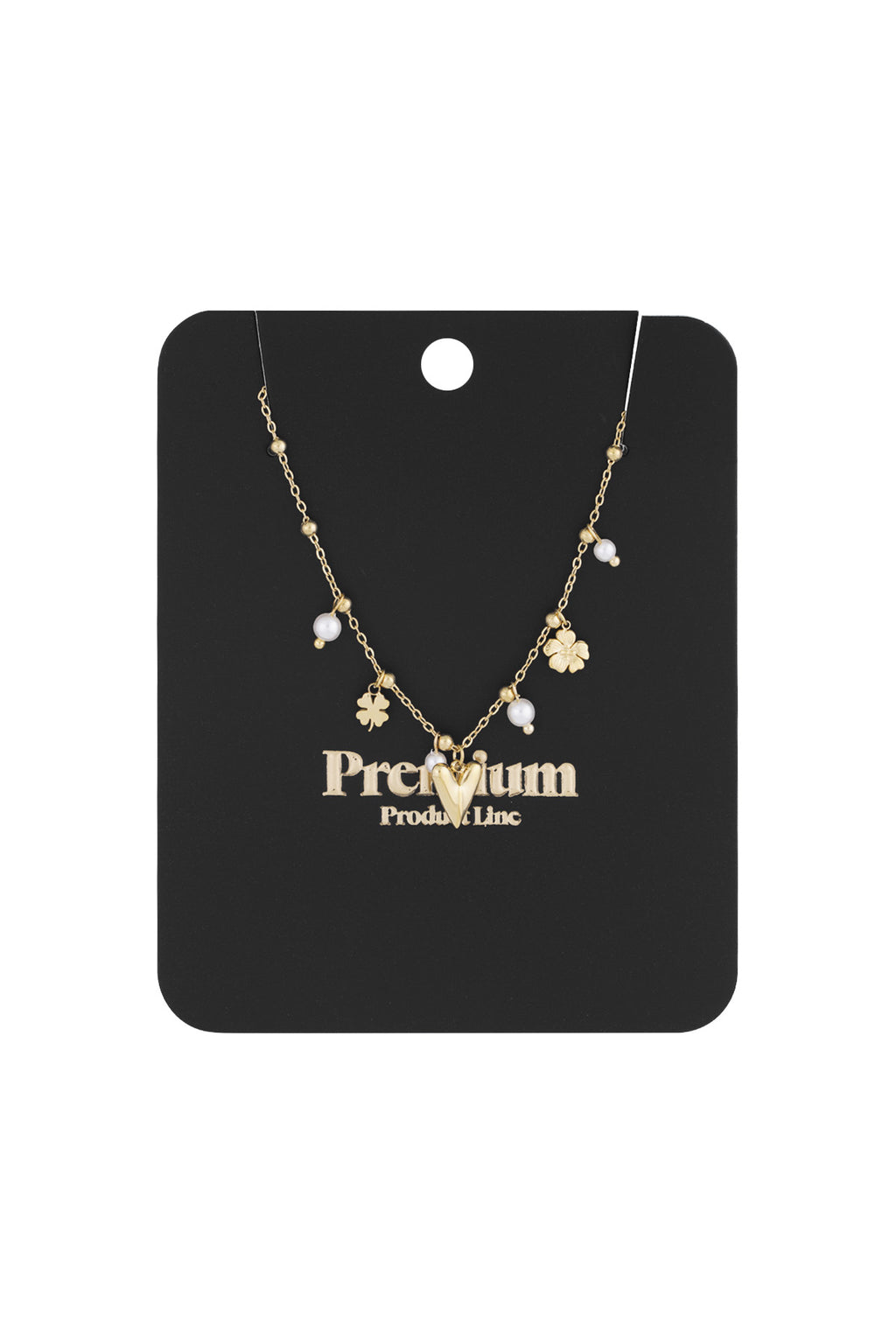 Lucky Girl Necklace - Gold kleur