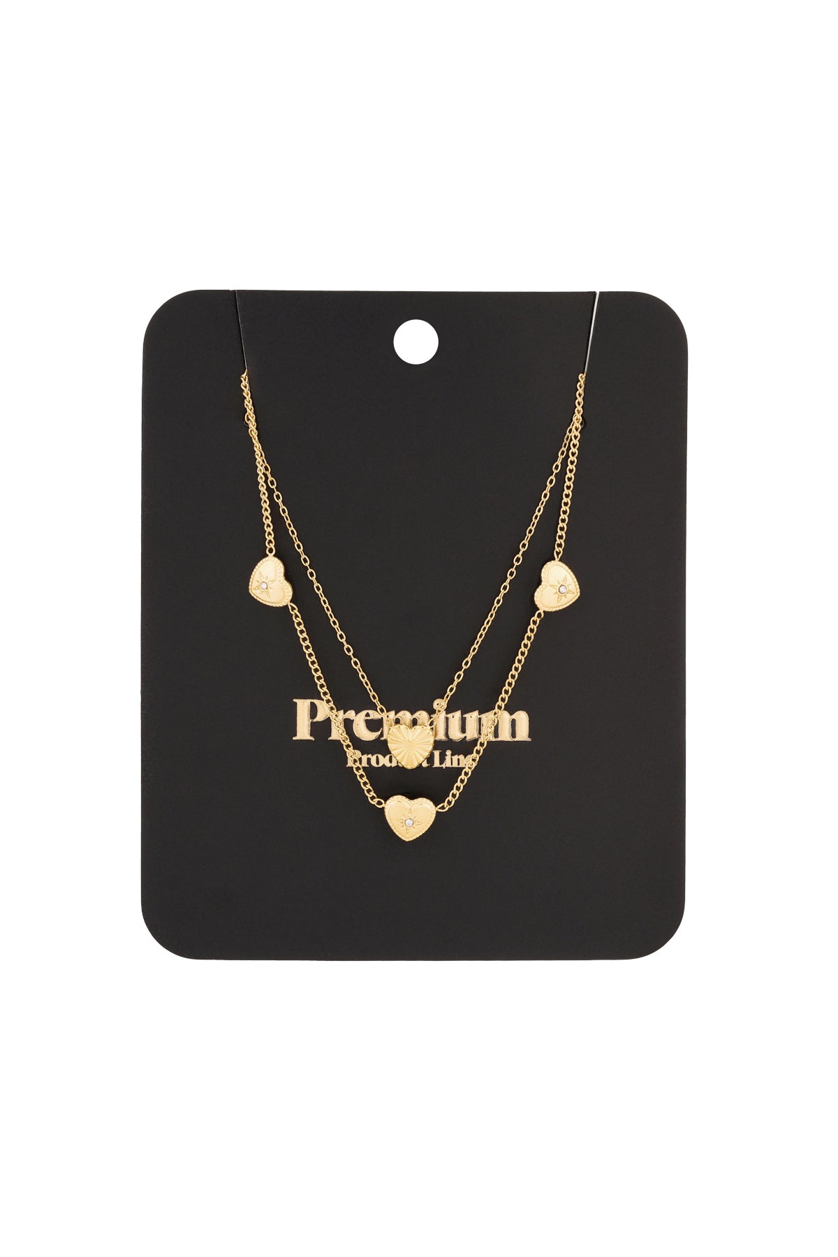 All the love ketting - zilverkleur