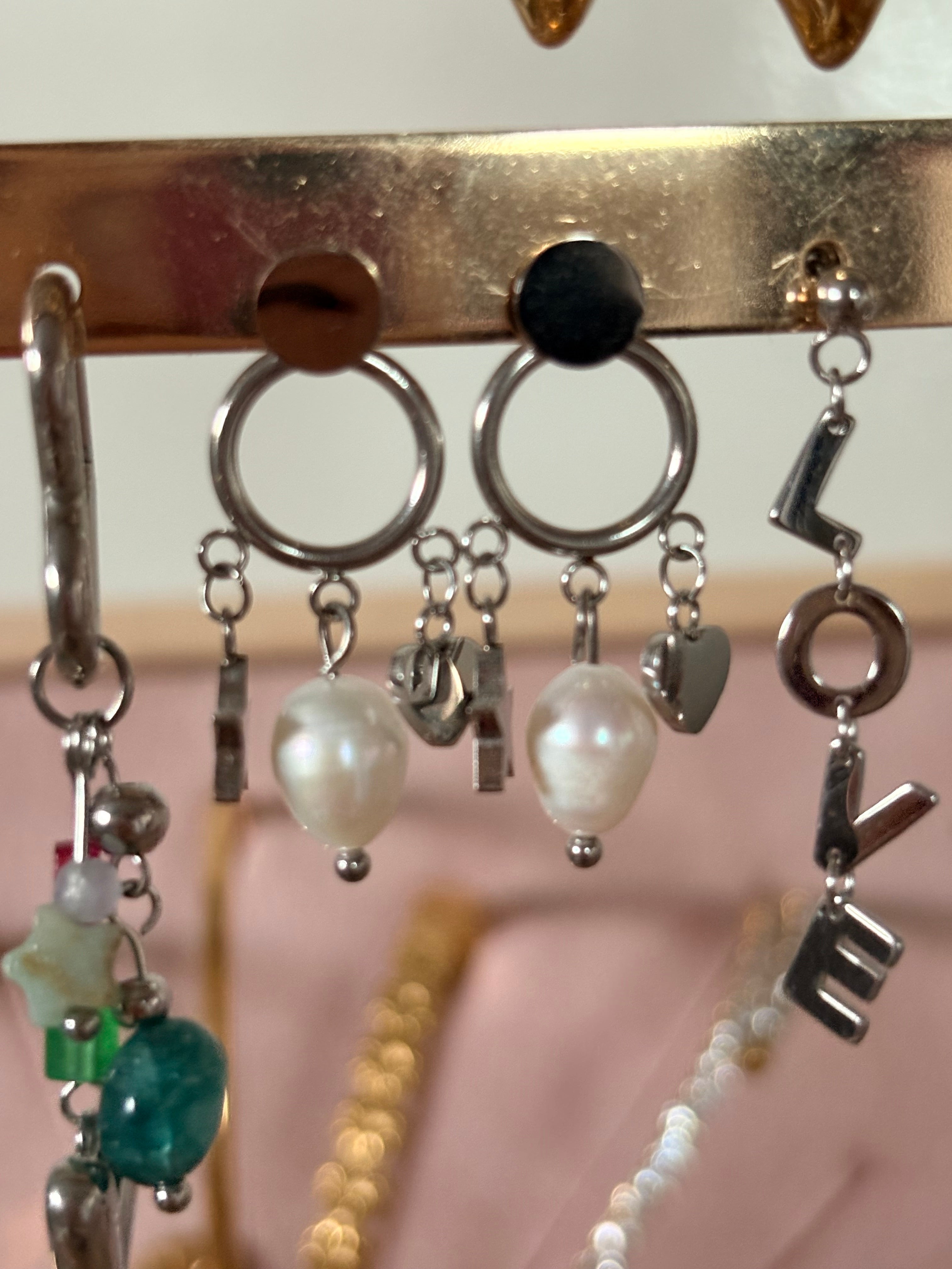 Oorbellen drie hangers