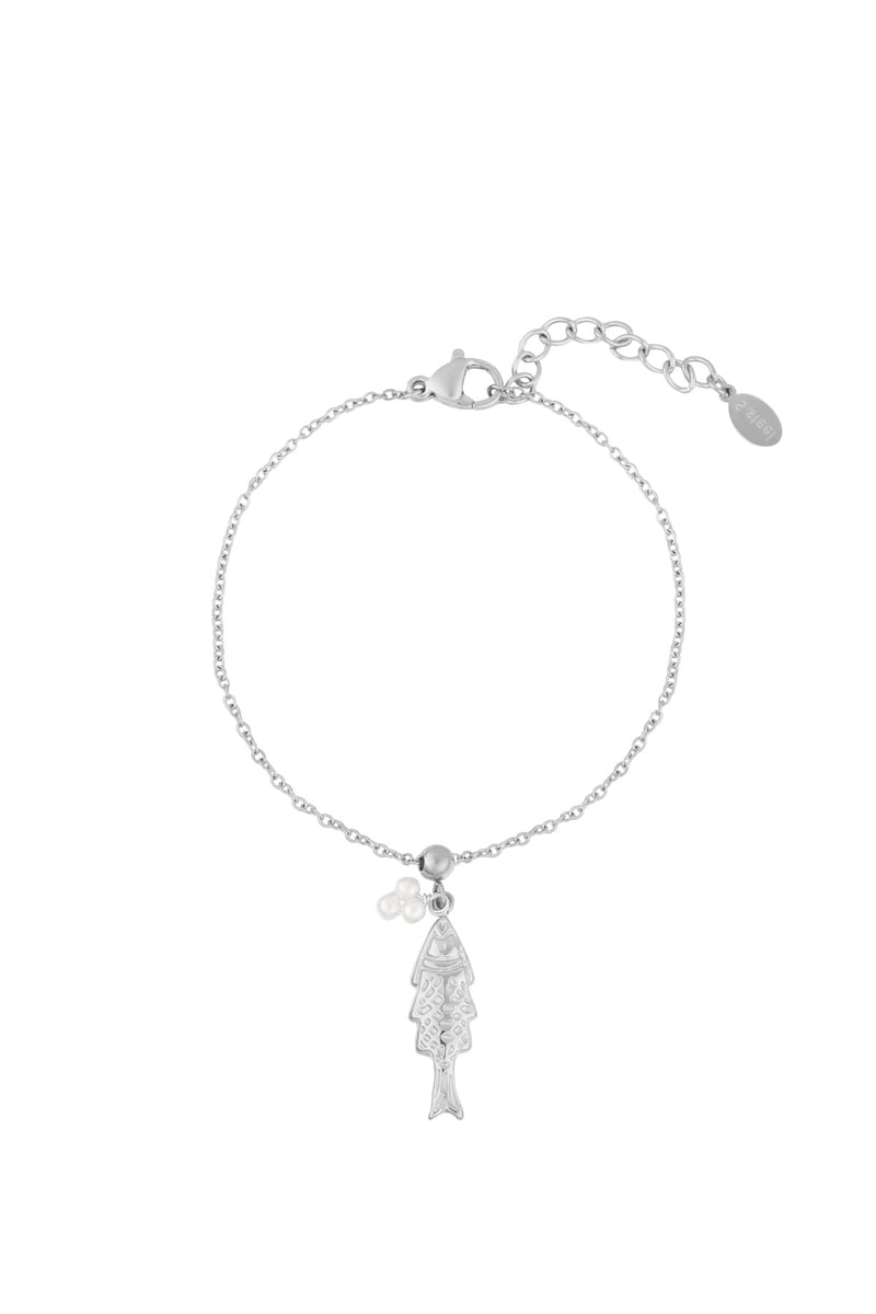 Fishy armband - goudkleur
