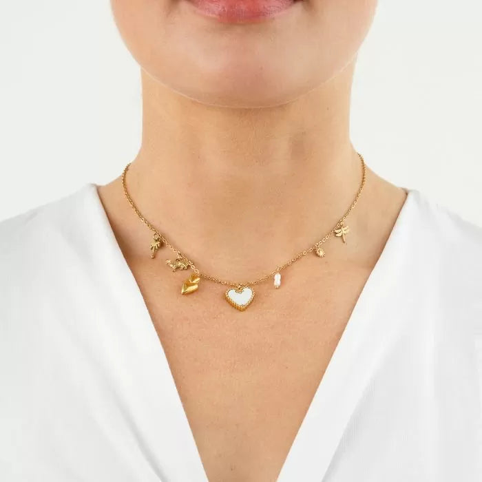 Bedelketting verschillende bedels