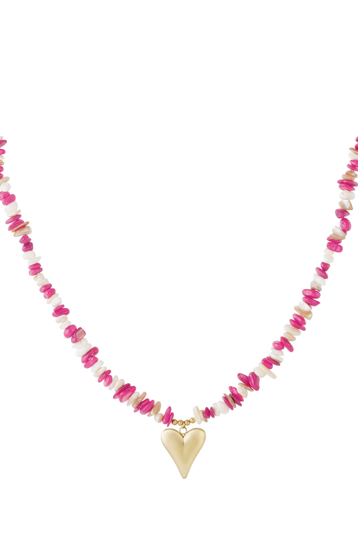 Roestvrijstalen hangerkettingen Hart Casual Dagelijks Eenvoudig Serie Damessieraden