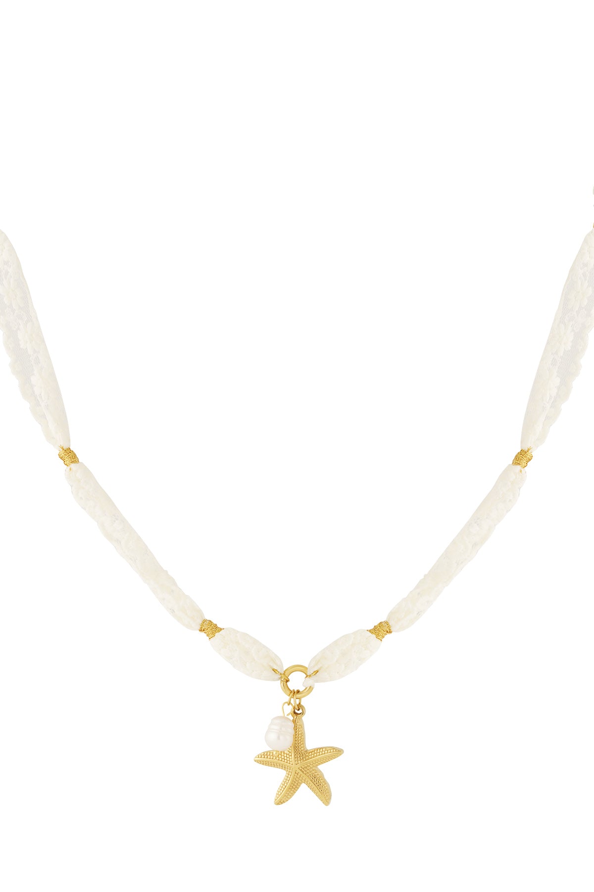 Zeester & Parel Ketting