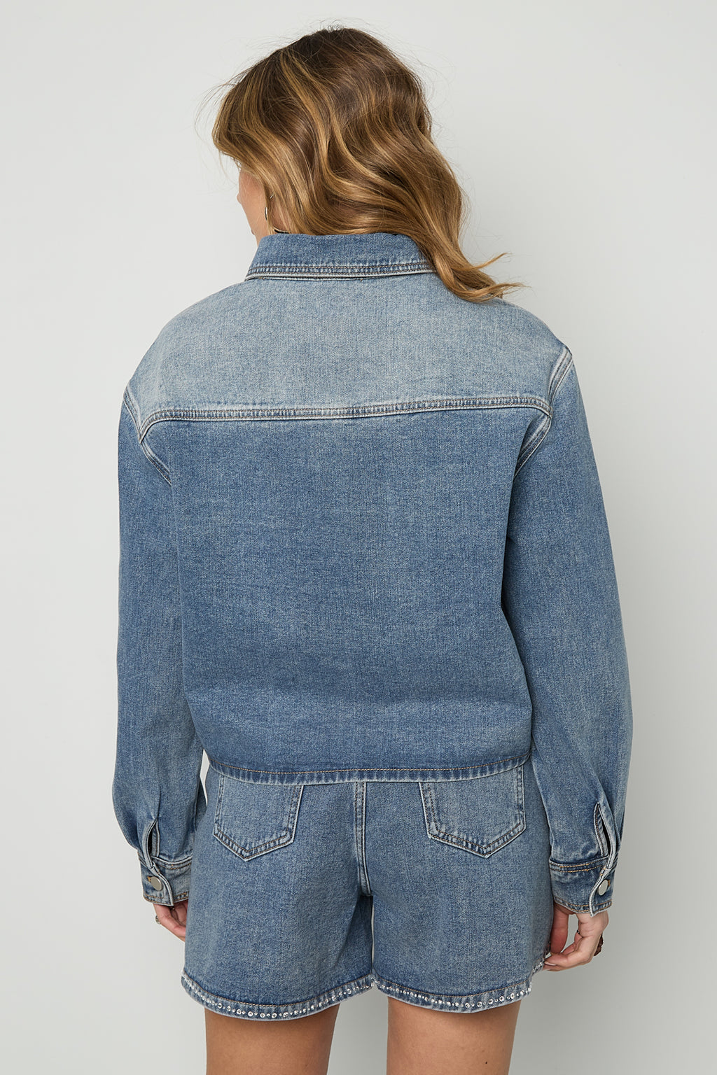 Strass denimjas