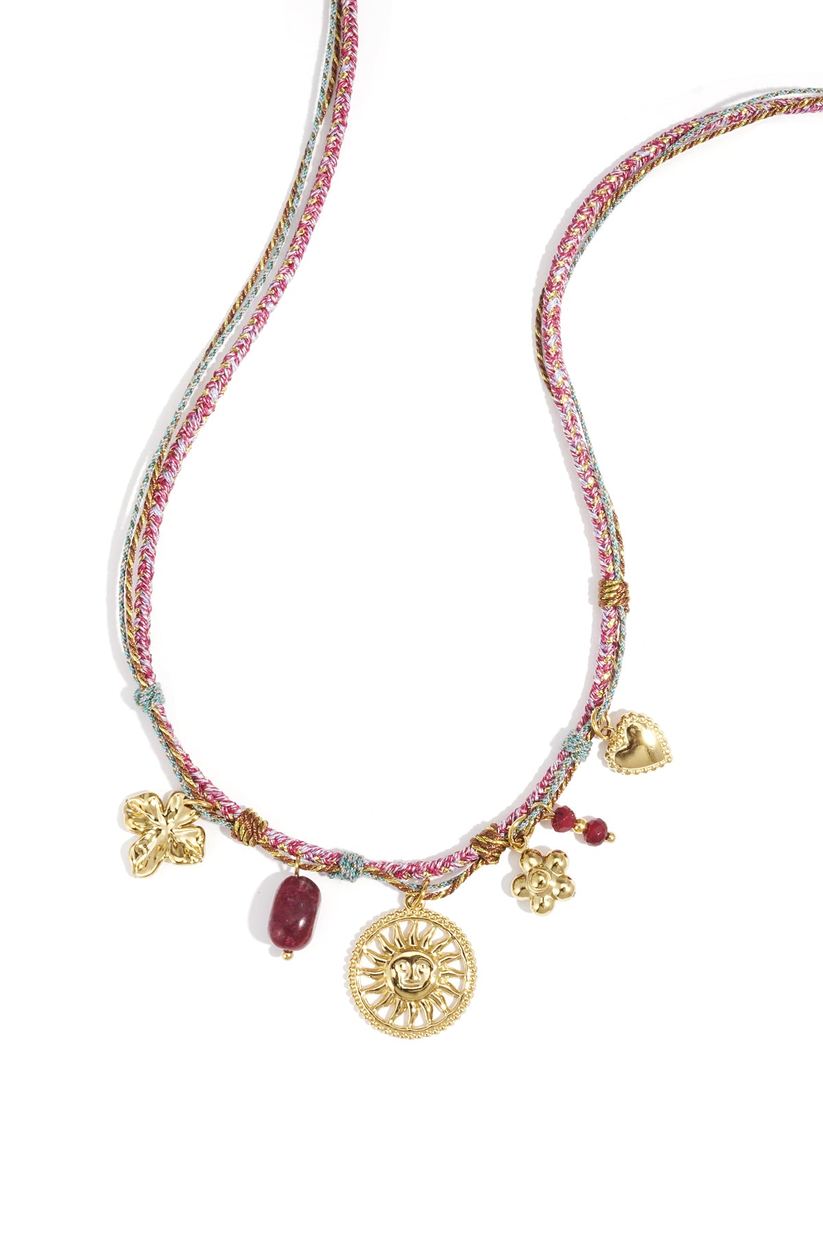 Roestvrijstalen hangerkettingen Bloemen Casual Dagelijks Eenvoudig Serie Damessieraden