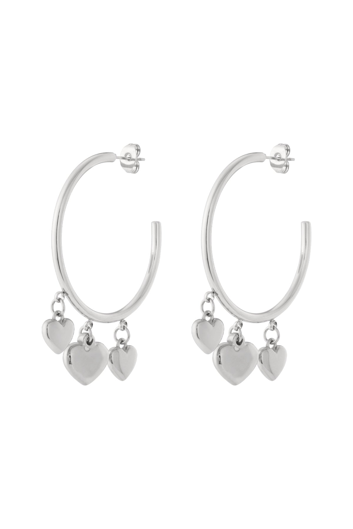 Hoepelvormige oorbellen