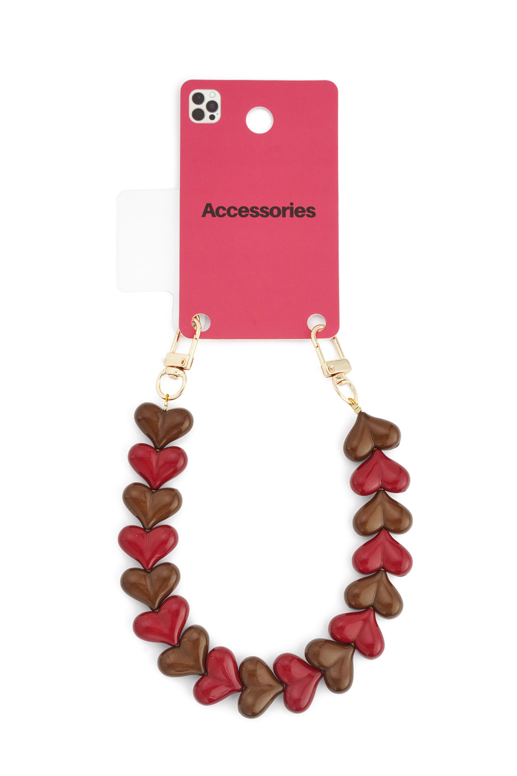 Dubbele hart telefoonkoord