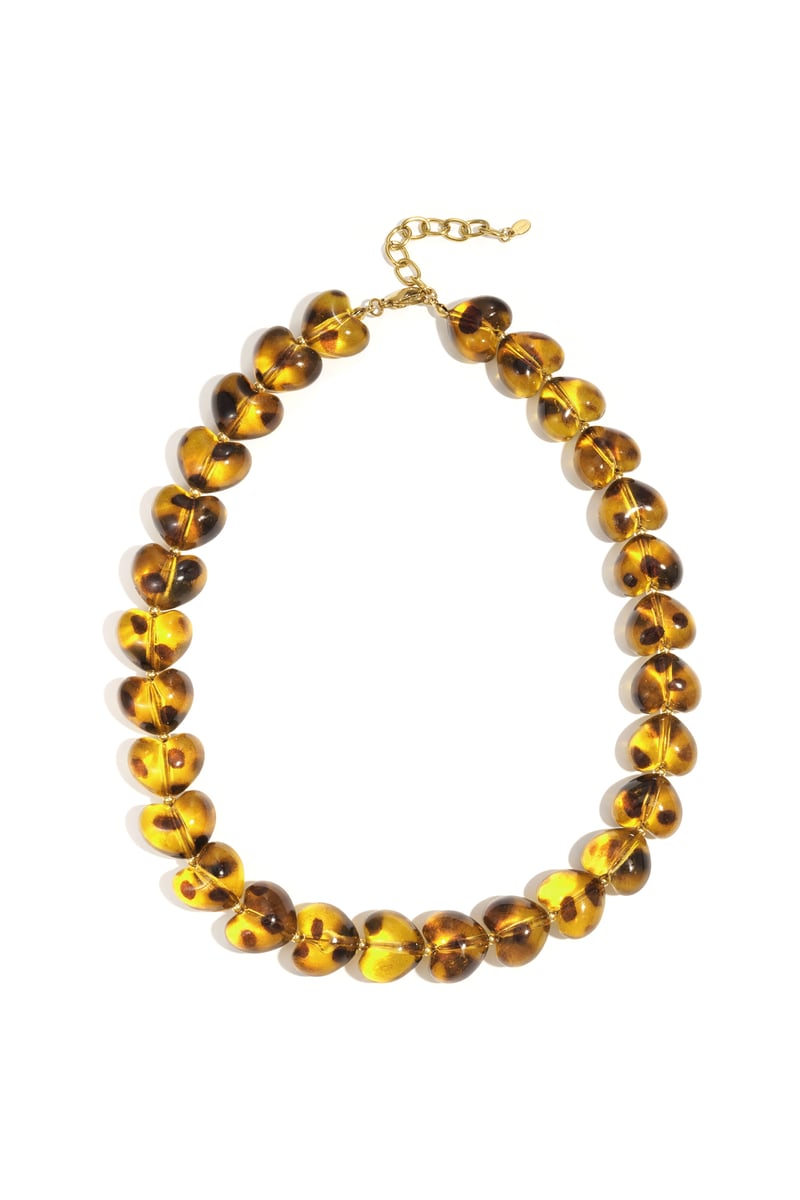 Acryl kralen kettingen luipaardprint retro Daily Classic serie dames sieraden