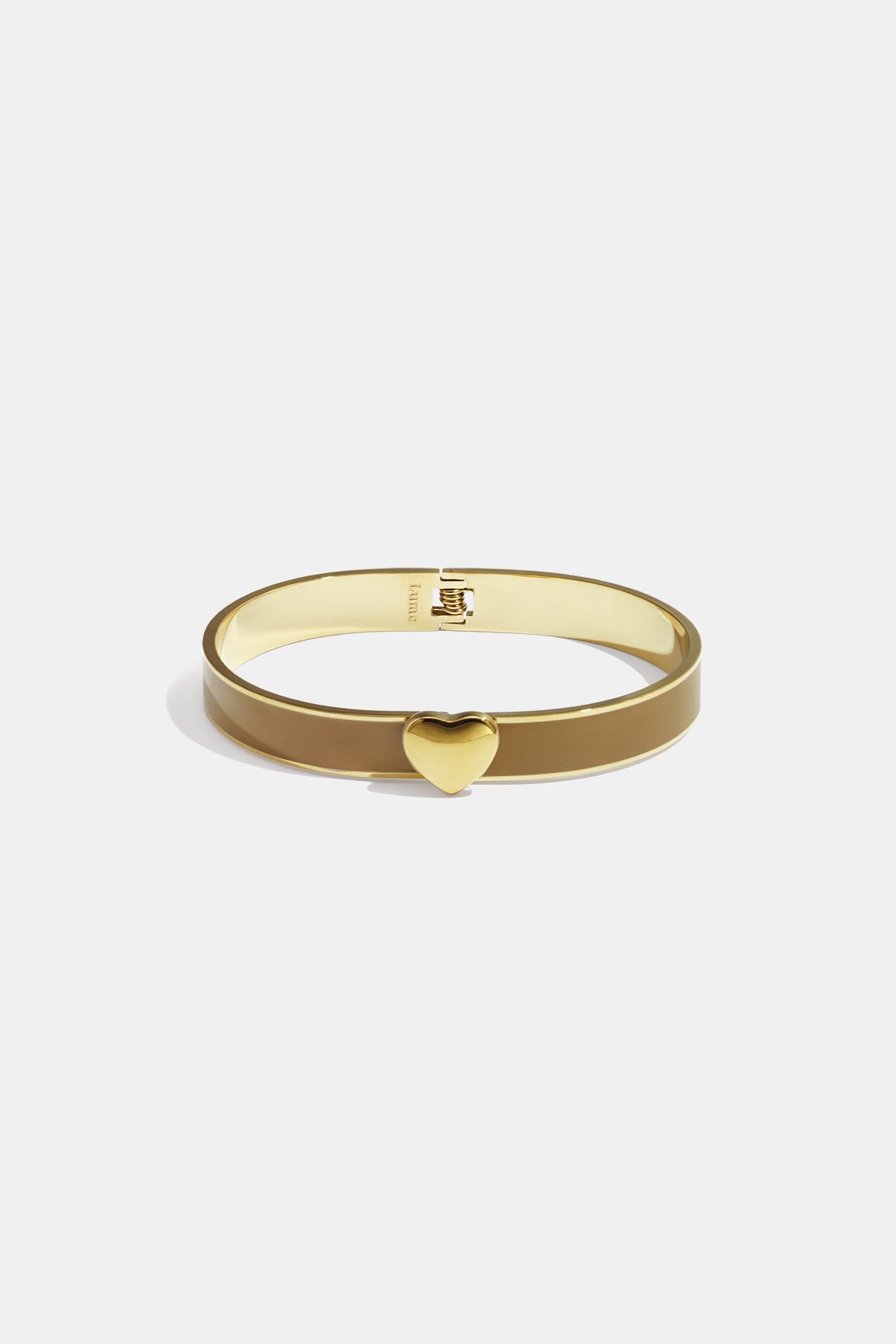 Kleurrijke hartvormige armbanden van roestvrij staal - 0,9 cm
