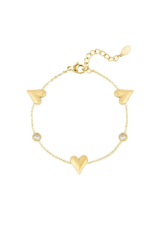 Gleaming love armband