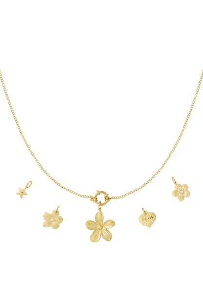 DIY bloemenketting