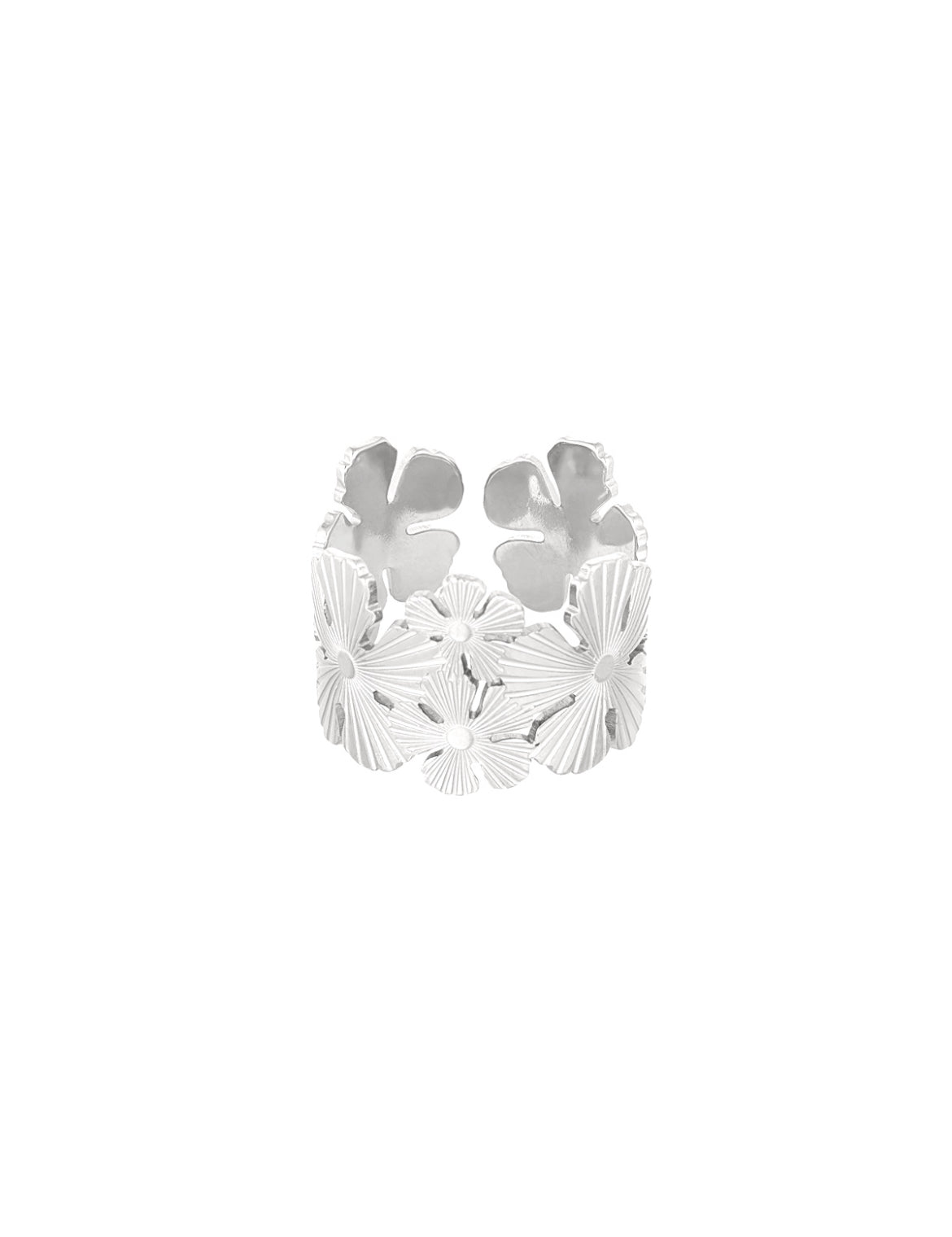 Statement ring bloem