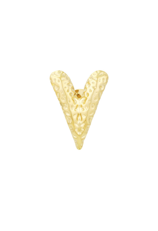 Broche dunked heart - Goud kleur