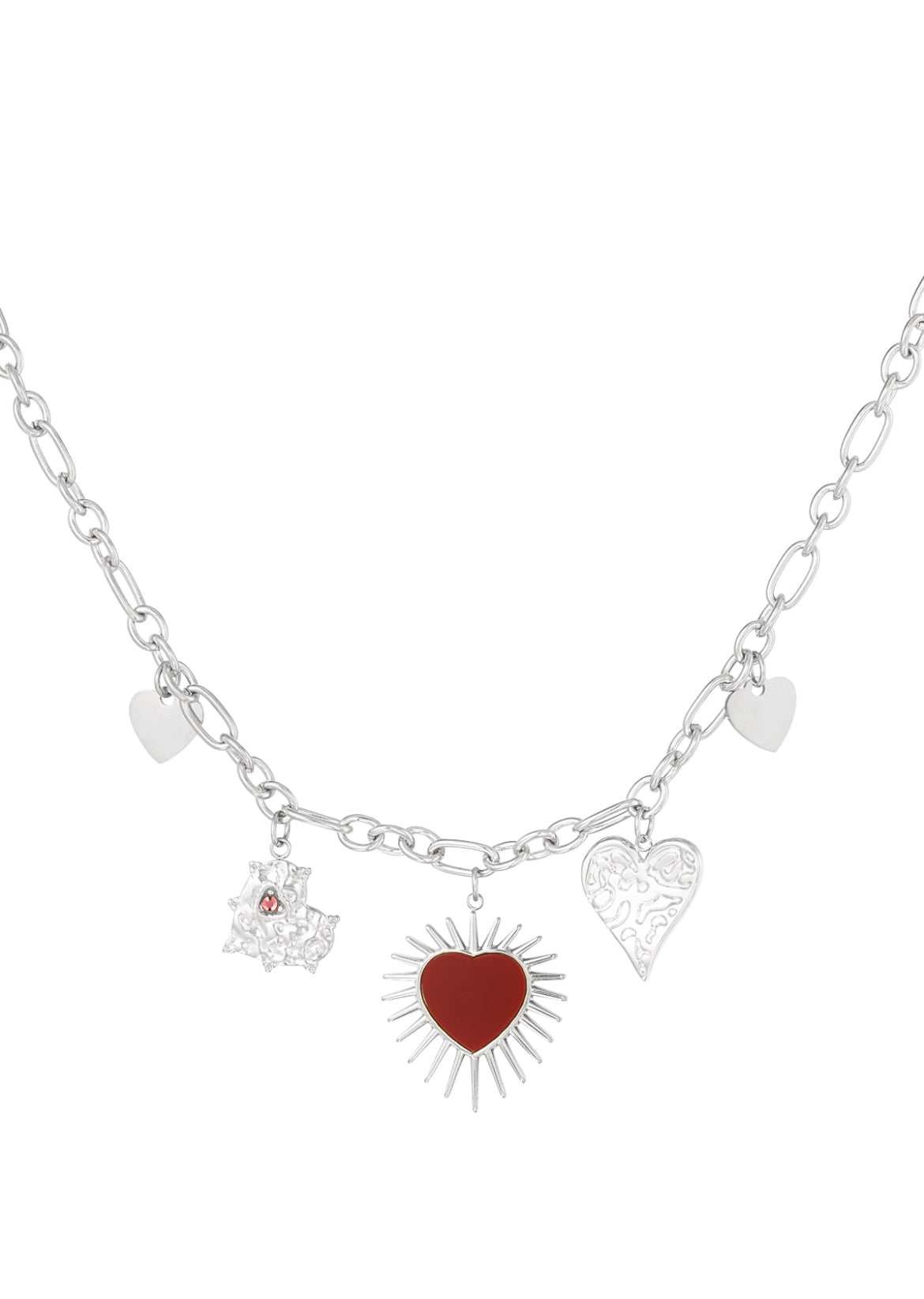 Endless hearts ketting