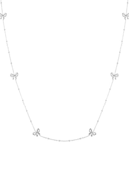 Lange ketting met strikken