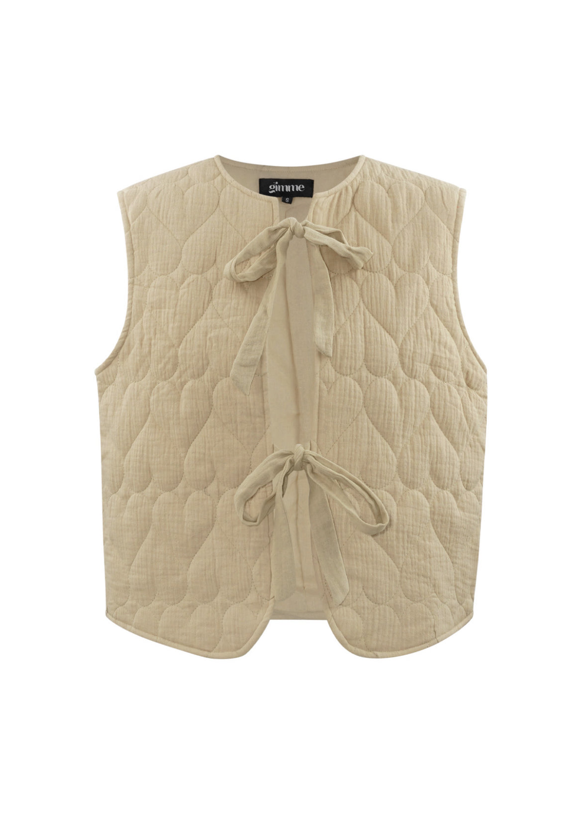 Mae gilet - beige