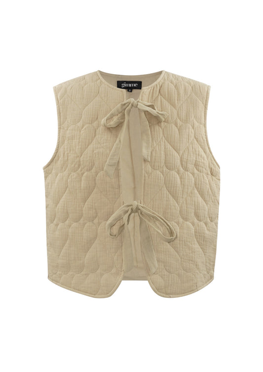 Mae gilet - beige