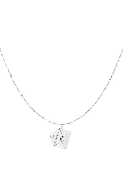 Envelope ketting met boodschap