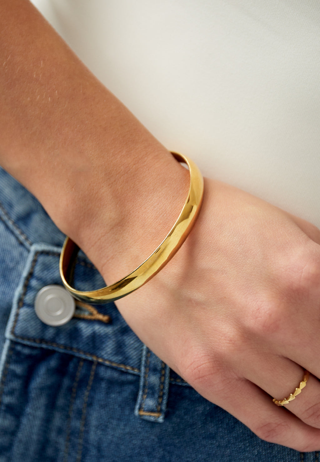 Massieve armband