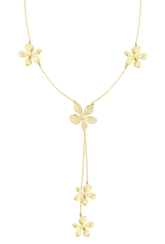 Lange ketting bloemenfeest