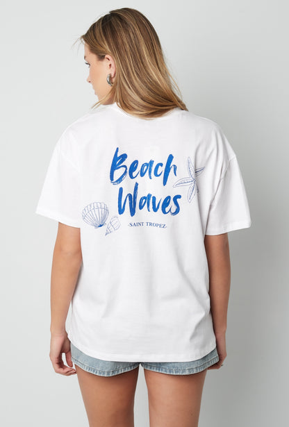 T-shirt beach waves