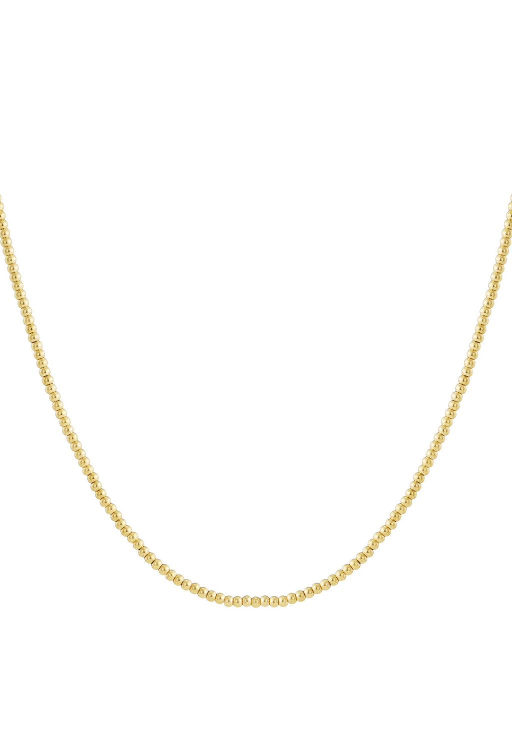 Ketting van massieve kralen - 4mm