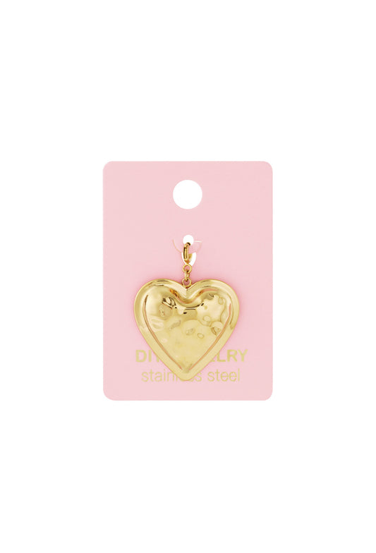 Gouden liefdessieraden bedel