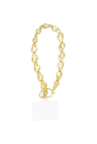 Telefoonkoord elegant edege-goud kleur