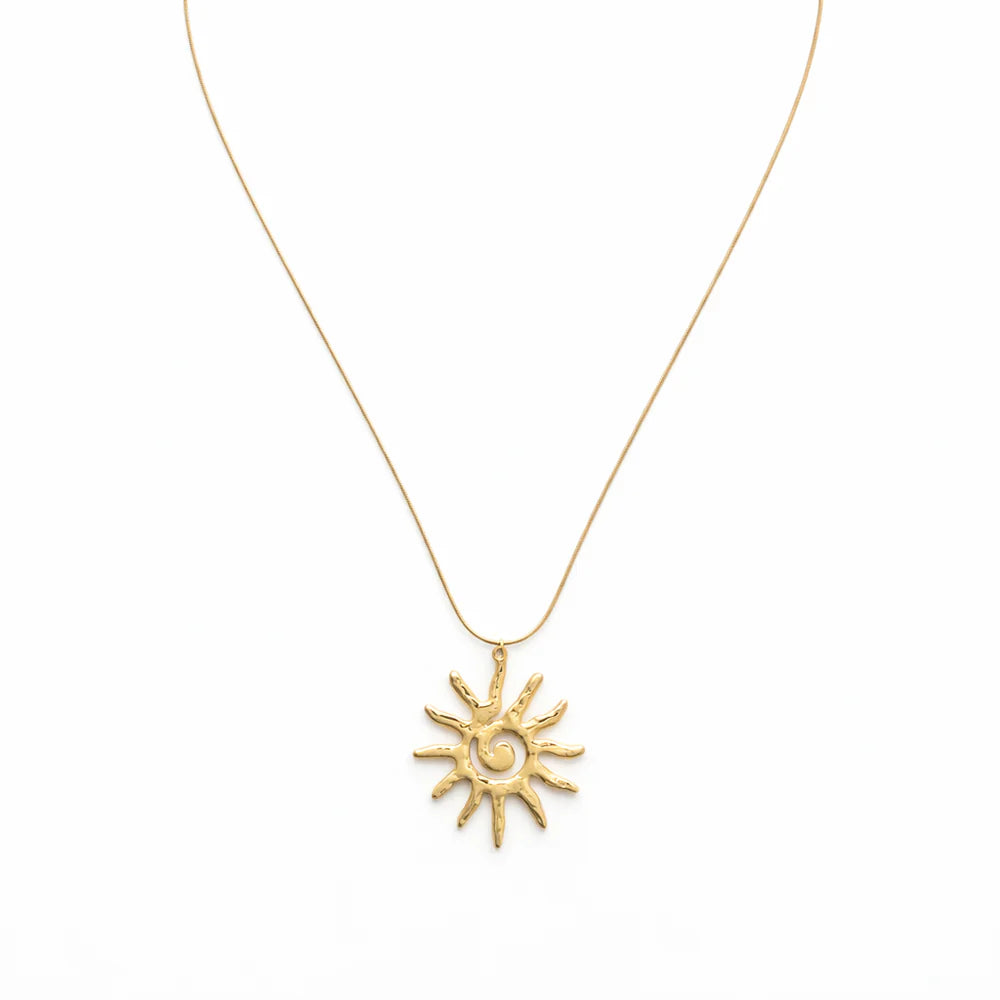 Sunflare Gold Necklace