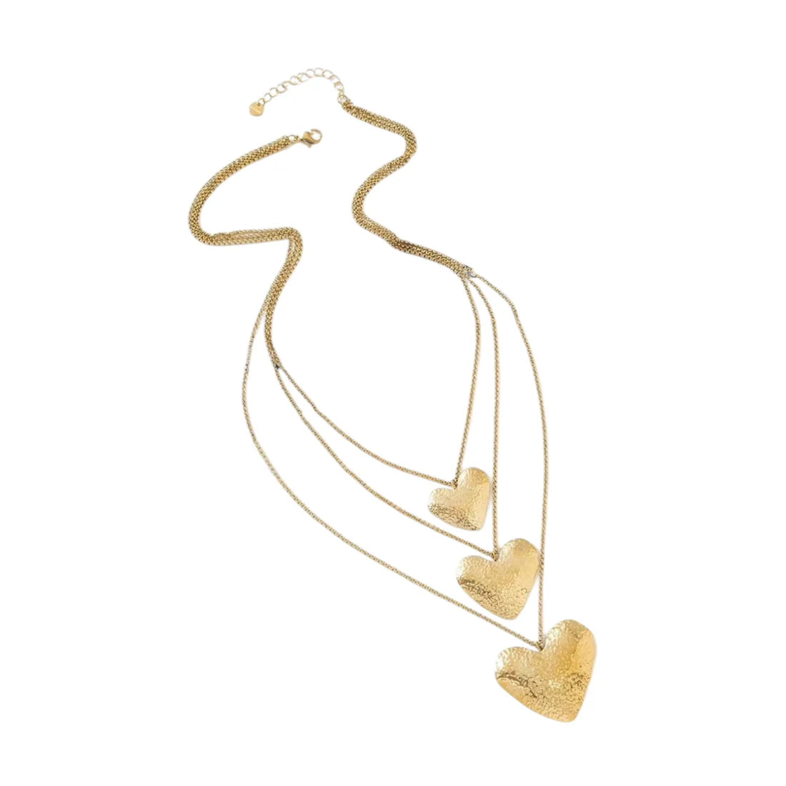Layered Heart Necklace