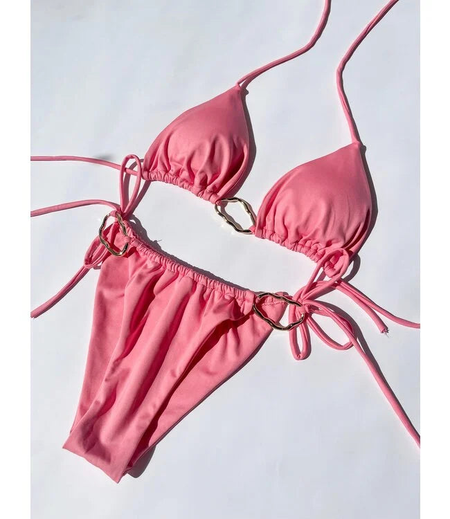 SANTORINI BIKINI - PINK