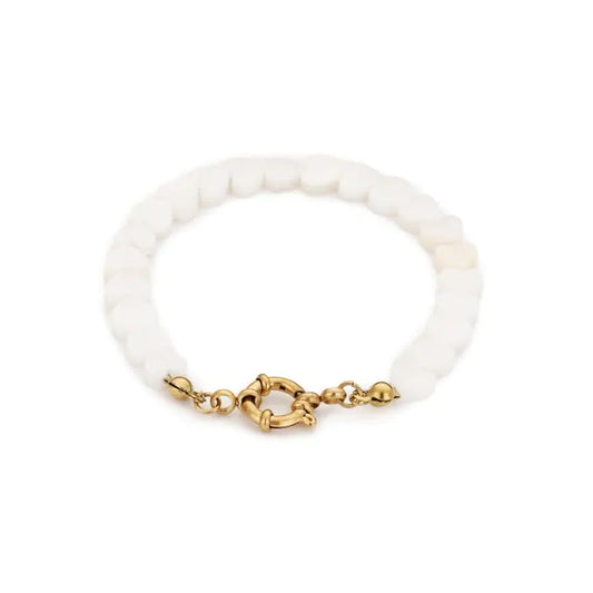 Zomer hartjes armband