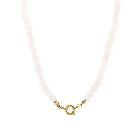 Zomer hartjes ketting