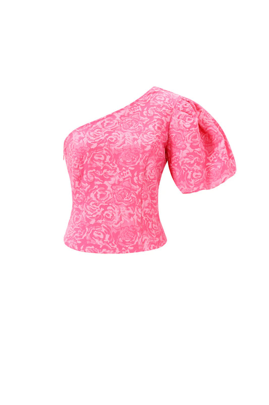 Rozen one shoulder top